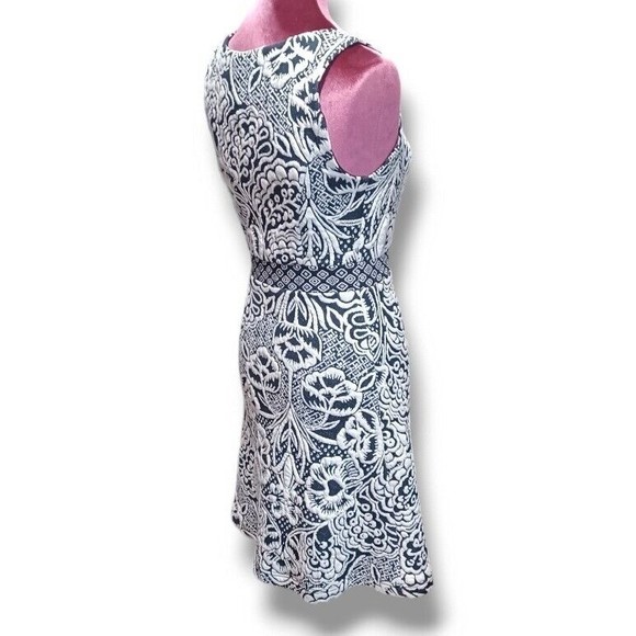 ett:twa Anthropologie Lined Womens XS Black White Sleeveless Valery Shift Dress - Picture 3 of 16